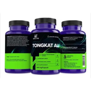 Tongkat Ali standardized extract 200:1 400 mg, 60 caps
