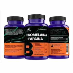 Alternative view of Bromelain + papain 700 mg, 60 caps