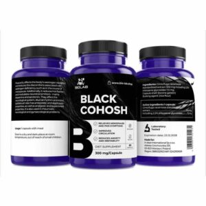 Black cohosh 2.5% triterpene glycosides 300 mg, 60 caps