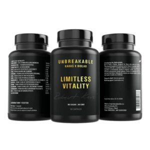Limitless Vitality, UNBREAKABLE Karaś x Biolab, 60 caps