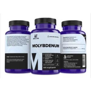 Molybdenum 400 mcg, 60 caps