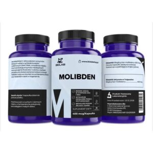 Alternative view of Molybdenum 400 mcg, 60 caps