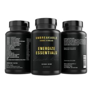 Energize Essentials, UNBREAKABLE Karaś x Biolab, 60 caps