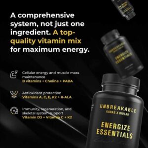 Alternative view of Energize Essentials, UNBREAKABLE Karaś x Biolab, 60 caps