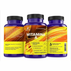 Alternative view of Vitamin A retinyl palmitate 25000 iu, 60 caps