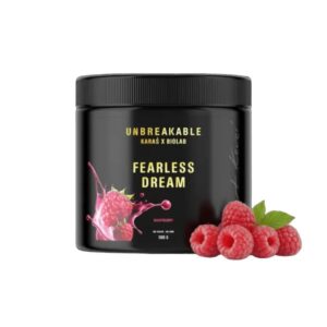 Fearless Dream, UNBREAKABLE Karaś x Biolab, raspberry flavour, 500g