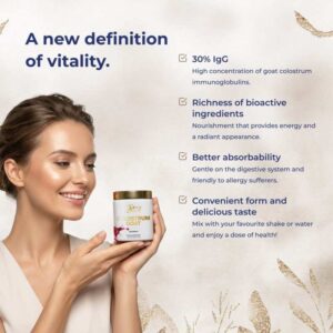 Alternative view of Goat Colostrum 30% IgG, 50g (25 servings)