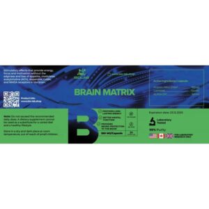Alternative view of Brain Matrix mix 350 mg, 30 caps
