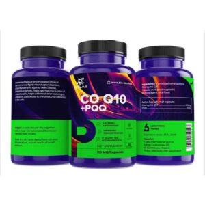 Coenzyme Q10 + PQQ 110 mg, 60 caps