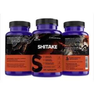 Alternative view of Shiitake 400 mg, 60 caps