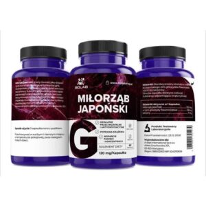Alternative view of Ginkgo Biloba, standardized extract 120 mg, 60 caps