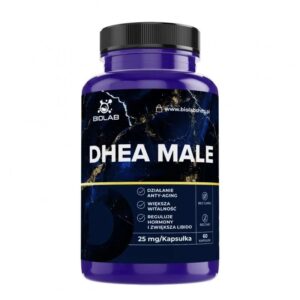 Alternative view of DHEA male 25 mg, 60 caps