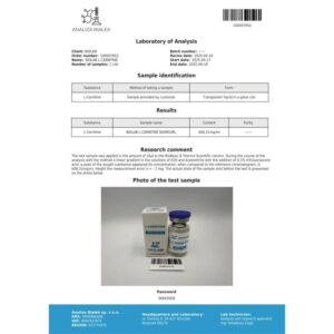Alternative view of L-carnitine 600 mg