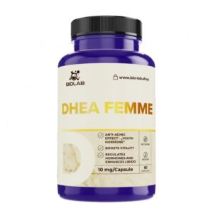 DHEA femme 10 mg, 60 caps