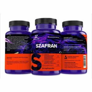 Alternative view of Saffron SafraSOL™ double-standardized extract 30 mg, 60 caps