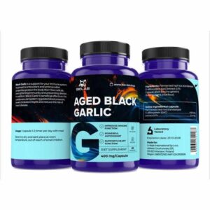 Aged black garlic 400 mg, 60 caps