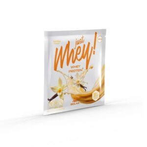 Just Whey! whey protein powder WPC premium Nutri Whey™, sachet 35g