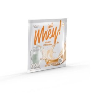 Just Whey! whey protein powder WPC premium Nutri Whey™, sachet 35g