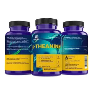 L-theanine 200 mg, 60 caps