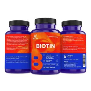 Biotin 50 mg, 60 caps