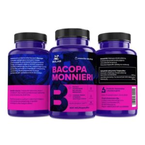 Alternative view of Bacopa monnieri, standardized extract 50% bacosides 500 mg, 60 caps