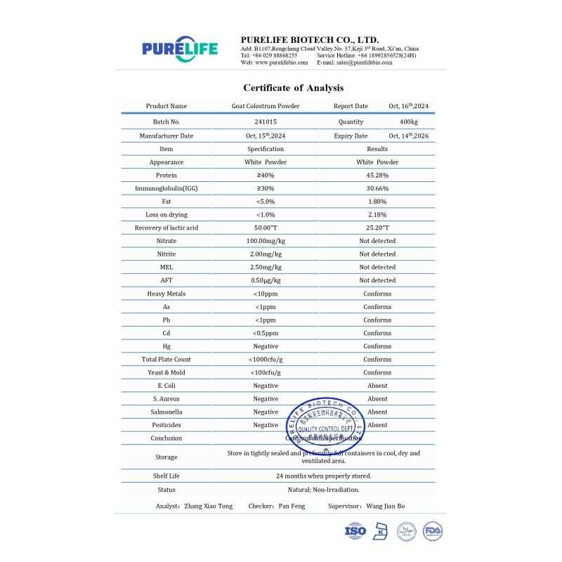 Goat Colostrum 30% IgG, 50g (25 servings) - Image 4
