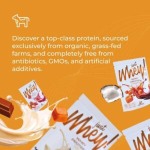 Alternative view of Just Whey! whey protein powder WPC premium Nutri Whey™ variety pack, 10 x 35g