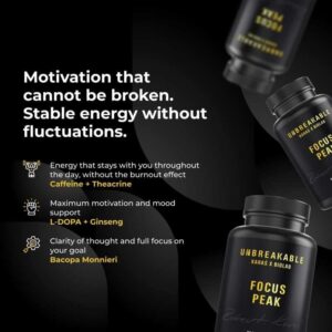 Alternative view of Focus Peak, UNBREAKABLE Karaś x Biolab, 60 caps