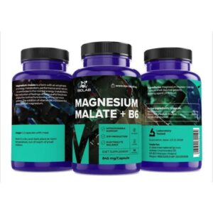 Magnesium malate + B6 845 mg, 60 caps