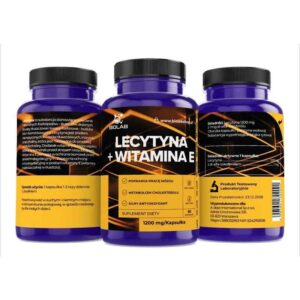 Alternative view of Soy lecithin + Vitamin E 1200 mg, 60 caps