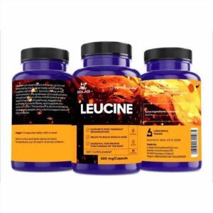 L-leucine 500 mg, 60 caps