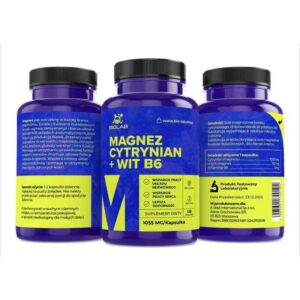 Alternative view of Magnesium citrate + vit B6 1055 mg, 60 capsule