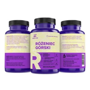 Alternative view of Rhodiola rosea, extract standardized to 3% rosavins and 1% salidrosides 300 mg, 60 caps