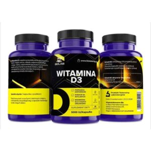 Alternative view of Vitamin D3 5000 IU, 60 caps