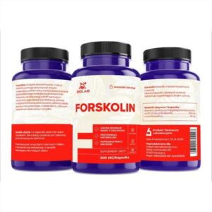 Alternative view of Forskolin, 10% standardized extract 500 mg, 60 caps