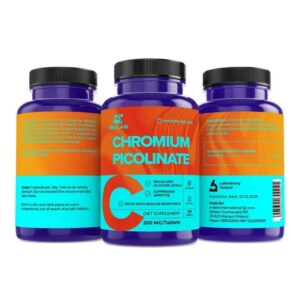 Chromium picolinate 200 mg, 60 tablets