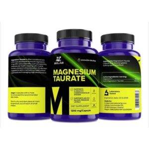 Magnesium taurate 1200 mg, 60 caps
