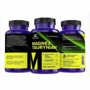 Alternative view of Magnesium taurate 1200 mg, 60 caps