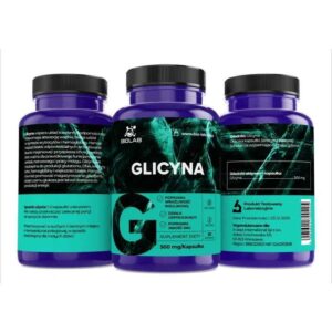 Alternative view of Glycine 500 mg, 60 caps