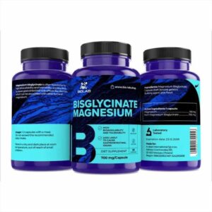 Bisglycinate magnesium 700 mg, 60 caps